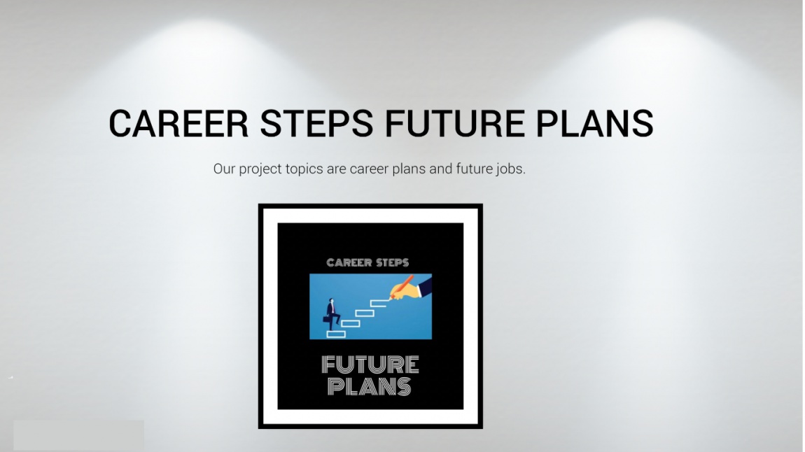 Career Steps Future Plans eTwinning Projesi